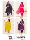 Jhanvi Vol 10 By Blue Hills Roman Silk Online Kurti With Bottom Dupatta Wholesale